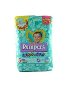 PAMPERS BABY DRY 11/25 KG (5)