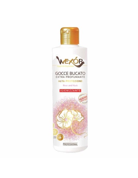 WEXOR GOCCE BUCATO IGIENIZZANTI ROSE E MUSK
