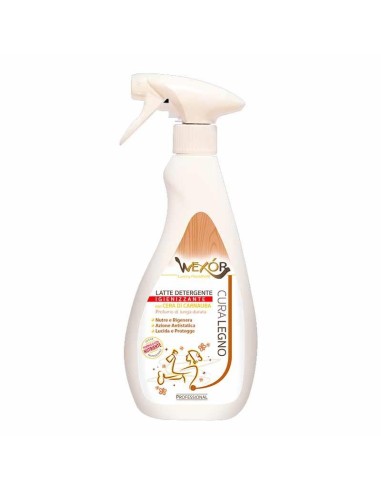 WEXOR CURA LEGNO SPRAY LATTE DETERGENTE CON CERA DI CARNAUBA