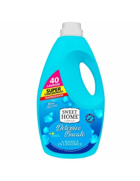 SWEET HOME DETERSIVO BUCATO BLU MARINE 40 LAVAGGI 2 LT