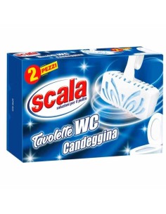 SCALA TAVOLETTE WC CON CANDEGGINA 2 PEZZI