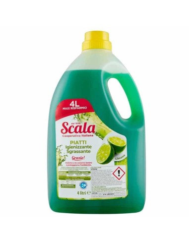 SCALA PIATTI CONCENTRATO LIMONE 4 LITRI 