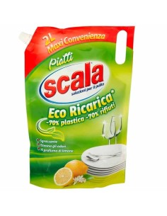 SCALA PIATTI CONCENTRATO ECO RICARICA LIMONE 2 LITRI