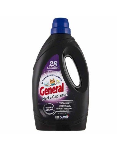 GENERAL LAVATRICE NERI E CAPI SCURI 25 LAVAGGI 1,4 LITRI