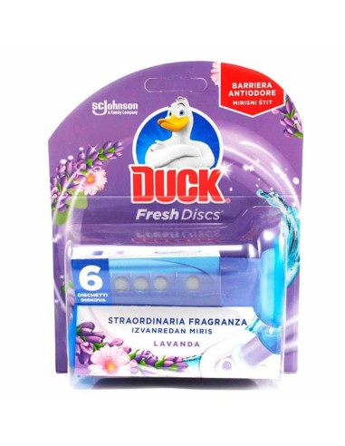 DUCK FRESH DISCS 1 PIU' 1 LAVANDA 