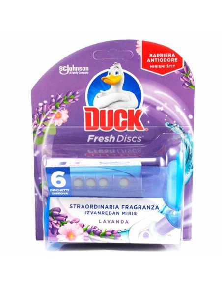 DUCK FRESH DISCS 1 PIU' 1 LAVANDA 