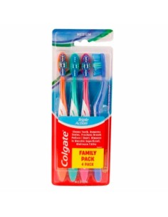 COLGATE SPAZZOLINO TRIPLE ACTION SETOLE MEDIE 4 PEZZI 