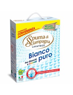 SPUMA DI CHAMPAGNA BUCATO IN POLVERE PURO BIANCO 92 MISURINI