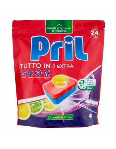 PRIL TABS ALL IN ONE EXTRA 24 PEZZI