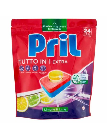 PRIL TABS ALL IN ONE EXTRA 24 PEZZI