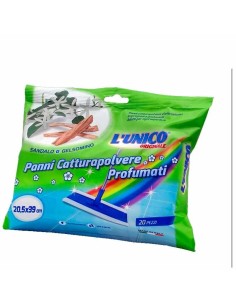 L'UNICO PANNI PROFUMATI SANDALO E GELSOMINO 20,5 X 39 CM