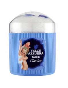 FELCE AZZURRA TALCO CLASSICO CON PIUMINO 250 GR