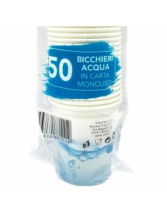 BICCHIERI CARTA ACQUA 50 PEZZI 165 ML SOFYS