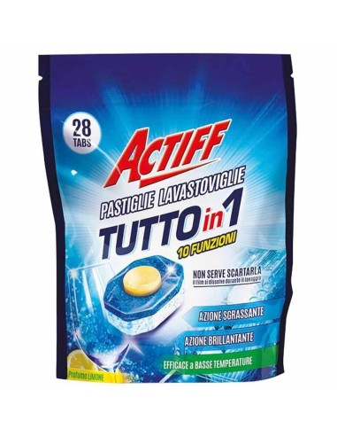 ACTIFF TABS PER LAVASTOVILGIE TUTTO IN 1 28 PEZZI