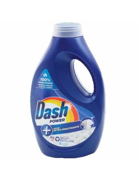 DASH POWER LIQUIDO EXTRA SMACCHIANTE 19 LAVAGGI 900 ML