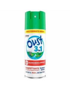 OUST SPRAY VERDE DISIFETTANTE 3 IN 1 400 ML
