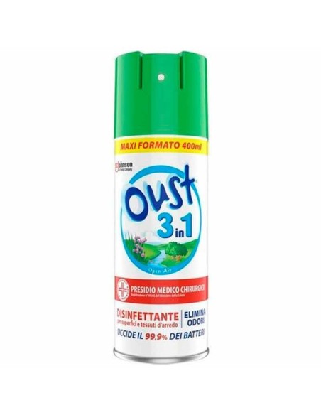 OUST SPRAY VERDE DISIFETTANTE 3 IN 1 400 ML