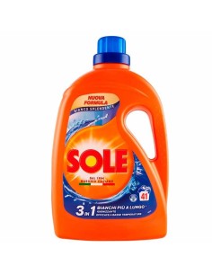 SOLE LAVATRICE LIQUIDO BIANCO SOLARE 41 LAVAGGI 1.845 LT