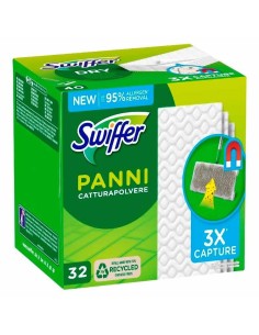 SWIFFER PANNI PAVIMENTO CATTURAPOLVERE 3 D CAPTURE 32 PZ