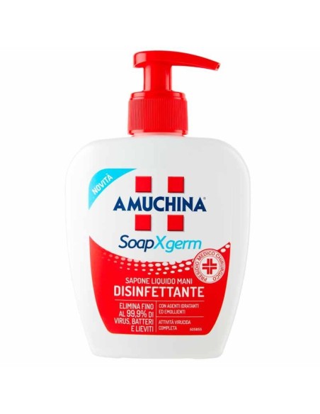 AMUCHINA SOAPXGERM SAPONE LIQUIDO MANI DISIFETTANTE 250 ML