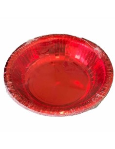 NATALUNA CIOTOLE ROSSE 8 PEZZI DIAMETRO 15 CM 