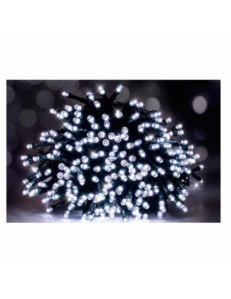 LUCI DI NATALE SERIE 300 LED INTERNO ED ESTERNO LUCE BIANCA 