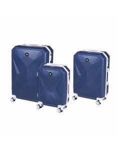 TROLLEY TRIS TOLEDO BLU E WHITE COVERI