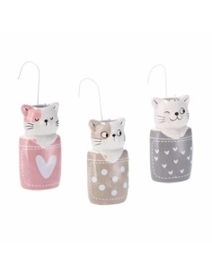 UMIDIFICATORE IN CERAMICA GATTO 9 X 5 X 17 CM