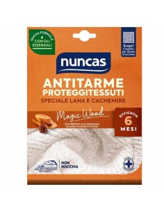 NUNCAS ANTITARME PROTEGGI TESSUTI FOGLIETTI MAGIC WOOD 8 PEZ