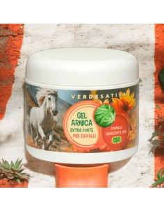 VERDESATIVA GEL ARNICA EXTRA FPRTE PER CAVALLI CON CBD 500 M