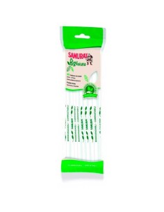 SAMURAI BIO NATURE CANNUCCE IMBUSTATE SINGOLARMENTE40 PEZZI 