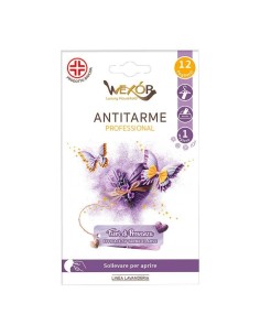 WEXOR ANTI TARME PROFESSIONAL 12 FOGLIETTI