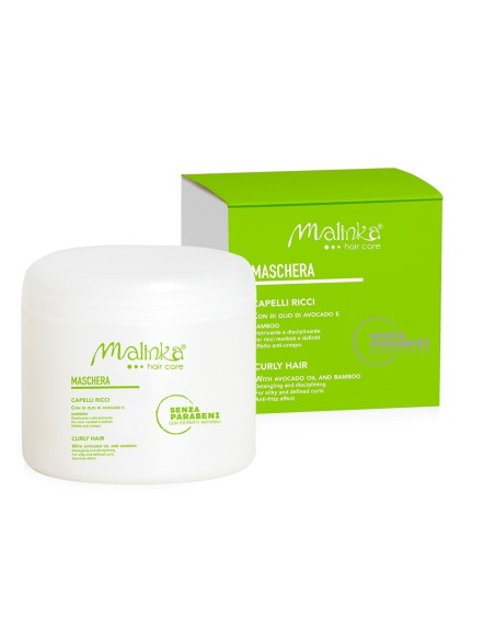 MALINKA MASCHERA CAPELLI RICCI
