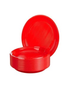 PIATTI DESSERT ROSSI 40 PIATTI 