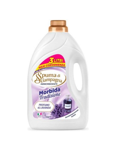 SPUMA DI SCIAMPAGNA AMMORBIDENTE LAVANDA 50 LAVAGGI 3 LT