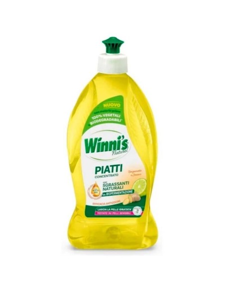 WINNIS PIATTI CONCETRATO ECO SOSTENIBILE BERGAMOTTO 480 ML