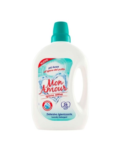 MON AMOUR LAVATRICE IGIENE ATTIVA 26 LAVAGGI 1560 LT 