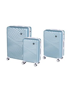 TROLLEY TRIS BAIA ACQUA GREEN E WHITE 