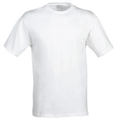 MAGLIETTA GIROCOLLO UOMO 100 SBADIGLI JERSEY BIANCO MGW 101