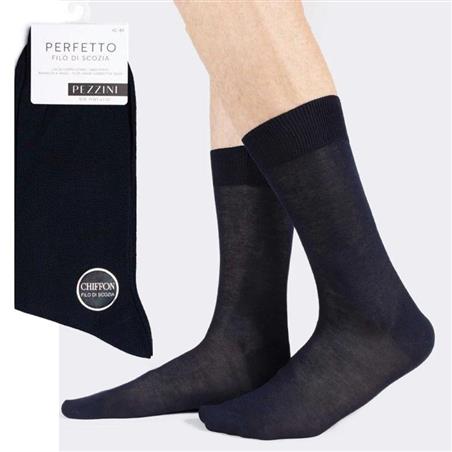 PEZZINI CALZA CORTA UOMO PERFETTO FILO DI SCOZIA