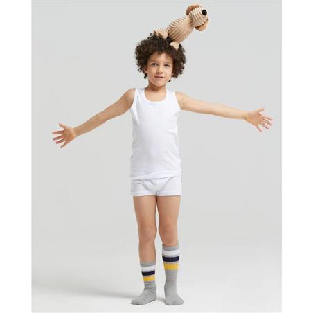 POMPEA CANOTTA BAMBINI SPALLA LARGA BIANCA