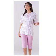 PIGIAMA DONNA MEZZA LUNGHEZZA 459 MP MASTRO BIANCO