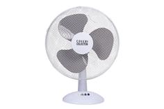 VENTILATORE DA TAVOLA D 40 CM BIANCO E GRIGIO 45 W 