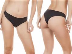 JADEA SLIP DONNA 8000 TAGLIO LASER NERO 