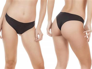 JADEA SLIP DONNA 8000 TAGLIO LASER NERO 