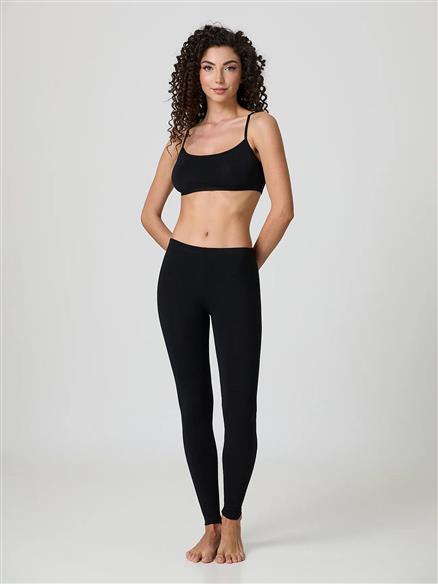 JADEA LEGGINGS CALDO COTONE 4192 NERO