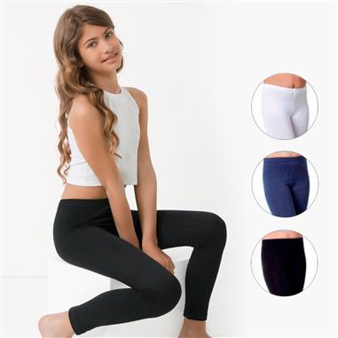 JADEA LEGGINGS CORTONE BIMBA DA 3 A 14 ANNI BLU ART 261